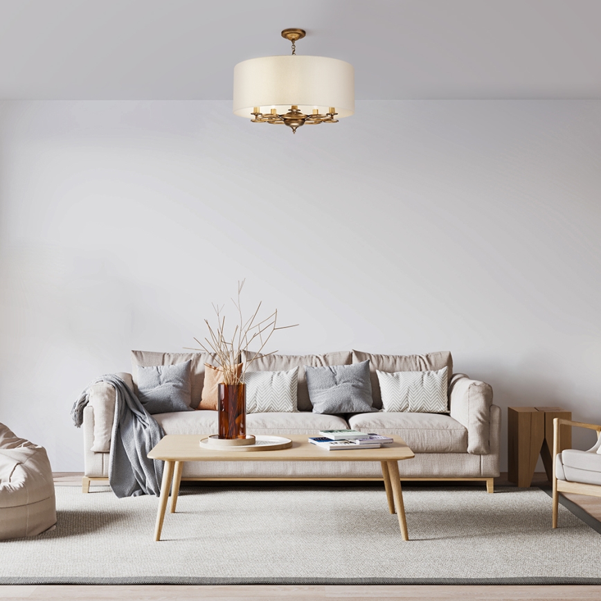 Lustră pe lanț Maytoni H007PL-05G ANNA 5xE14/40W/230V