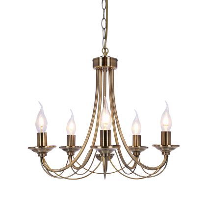 Lustră pe lanț MUZA 5xE14/40W/230V