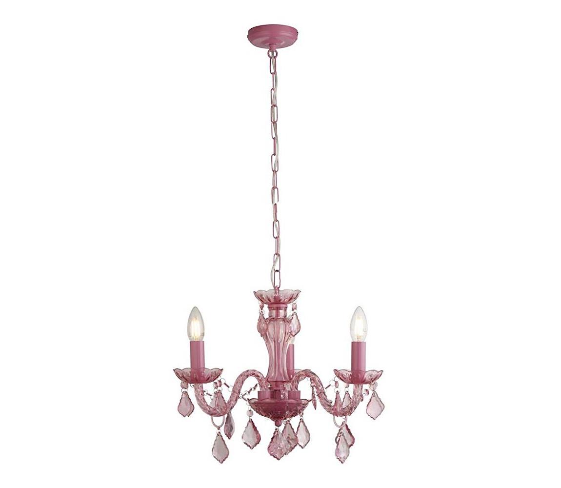 Lustră pe lanț NOVELTY 3xE14/60W/230V Searchlight 3943-3PI