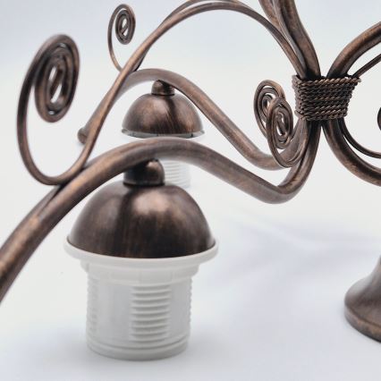 Lustră pe lanț RETRO II 3xE27/60W/230V