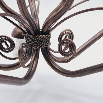 Lustră pe lanț RETRO II 5xE27/60W/230V