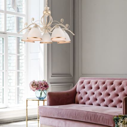 Lustră pe lanț RETRO II 5xE27/60W/230V