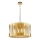 Lustră pe lanț RITZ 12xE14/40W/230V d. 54 cm auriu