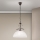 Lustra pe lanț RULA 1xE27/40W/230V, diametru 35 cm, alb/bronz