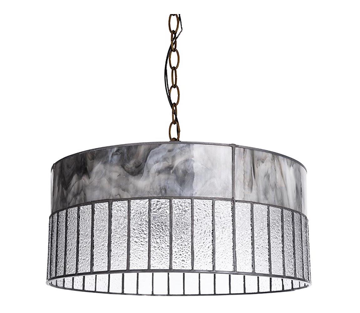 Lustră pe lanț TIFFANY 2xE27/60W/230V Prezent 210