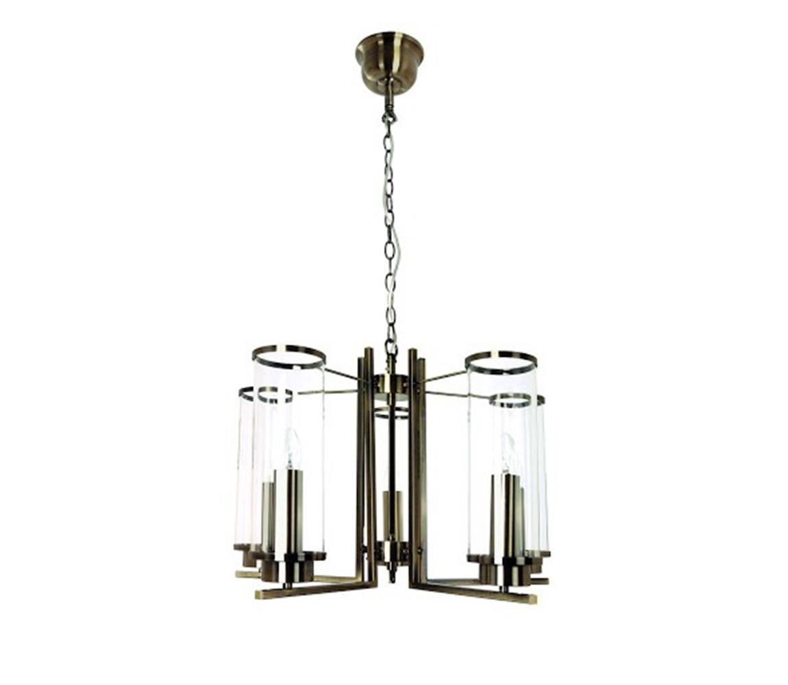 Lustră pe lanț VERDI 5xE14/40W/230V