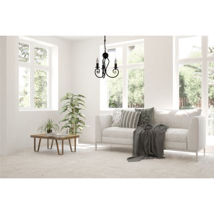 Lustră pe lanț VINCENT 3xE14/40W/230V