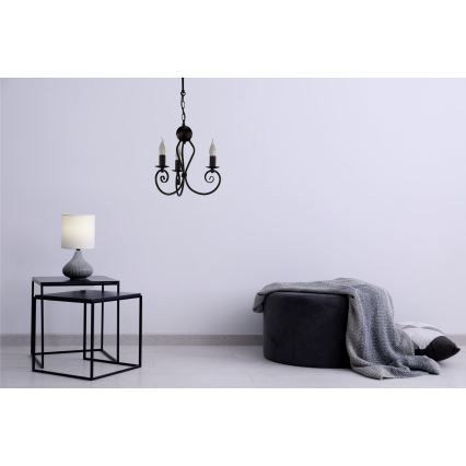 Lustră pe lanț VINCENT 3xE14/40W/230V