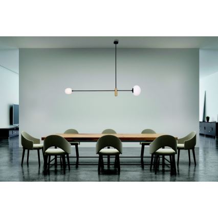 Lustră pe tijă 2xG9/9W/230V Zambelis 22267