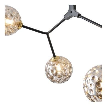 Lustră pe tijă 5xG9/15W/230V gri