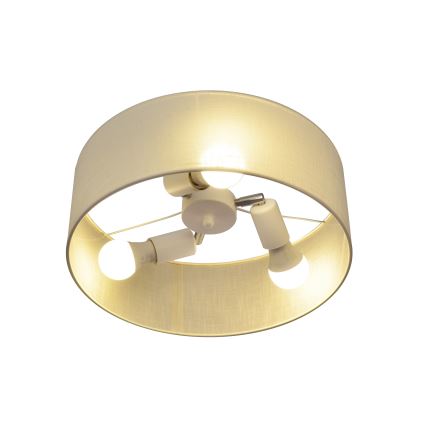 Lustră pe tijă ALBA 3xE27/15W/230V crem