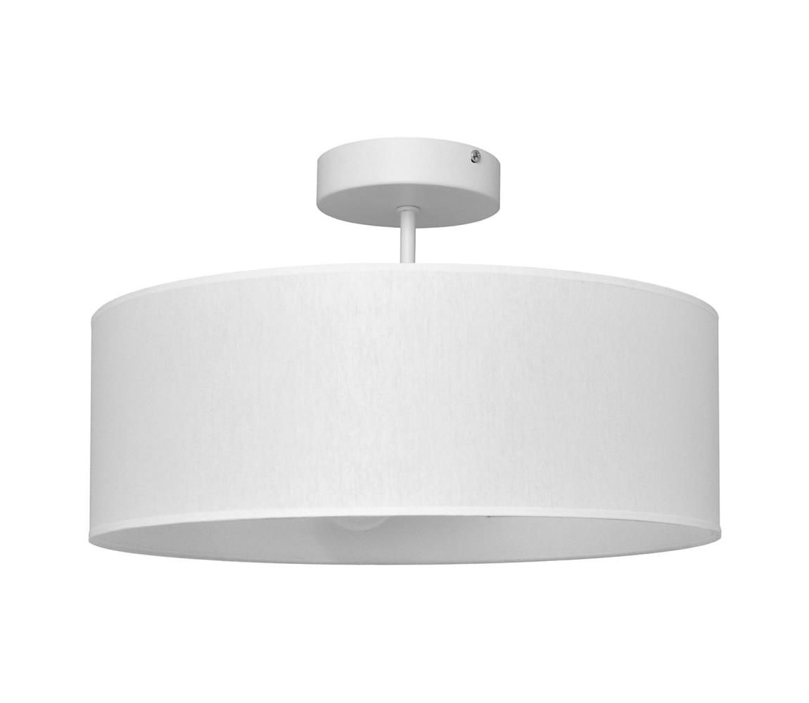 Lustră pe tijă ALBA 3xE27/60W/230V albă