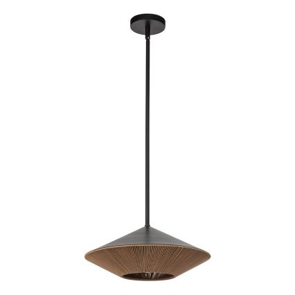 Lustră pe tijă Alora DAPHNE 1xE27/60W/230V d. 38,1 cm negru