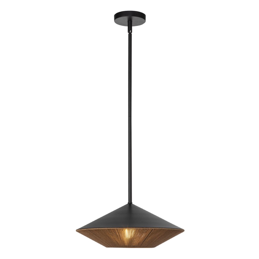 Lustră pe tijă Alora DAPHNE 1xE27/60W/230V d. 38,1 cm negru