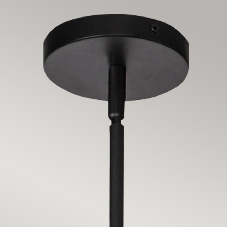 Lustră pe tijă Alora DAPHNE 1xE27/60W/230V d. 38,1 cm negru