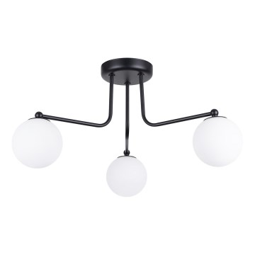 Lustră pe tijă ASTRAL 3xG9/8W/230V negru