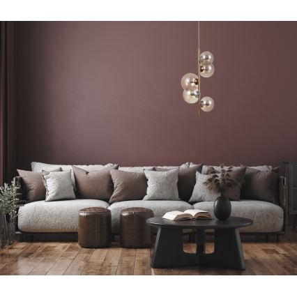 Lustră pe tijă CANELLO 5xG9/5W/230V ITALUX