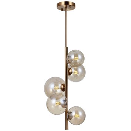 Lustră pe tijă CANELLO 5xG9/5W/230V ITALUX