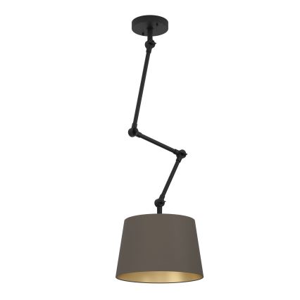 Lustră pe tijă Eglo 1xE27/40W/230V maro