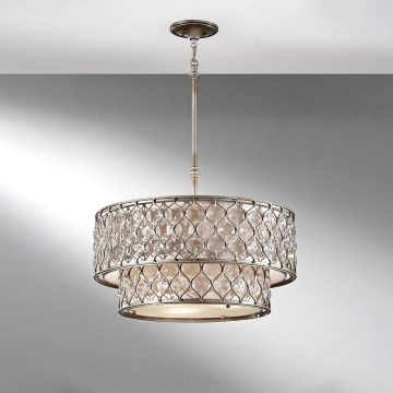 Lustră pe tijă Feiss LUCIA 6xE27/60W/230V