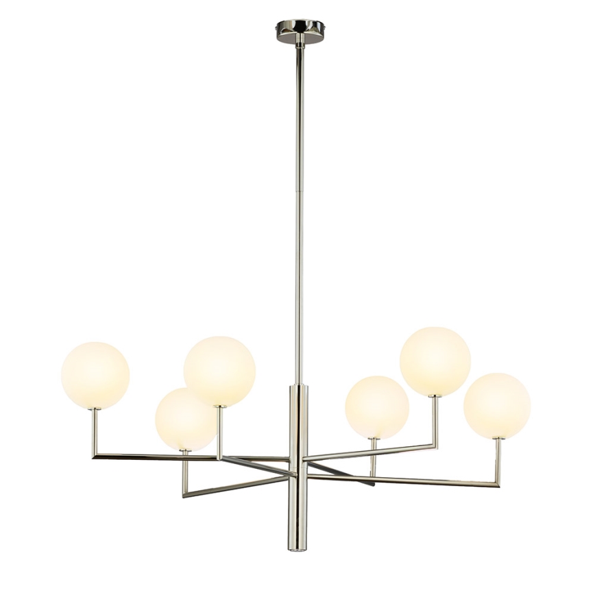 Lustră pe tijă FEME 6xG9/40W/230V crom lucios Jupiter 1935