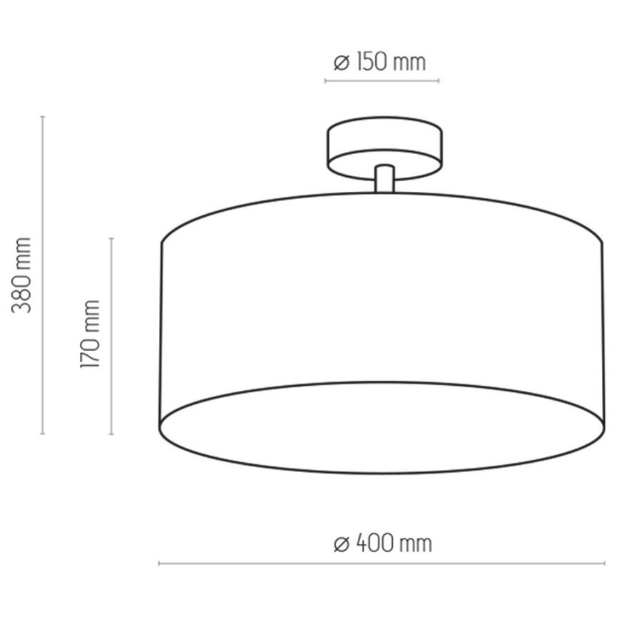 Lustră pe tijă FILIPPO 4xE27/60W/230V