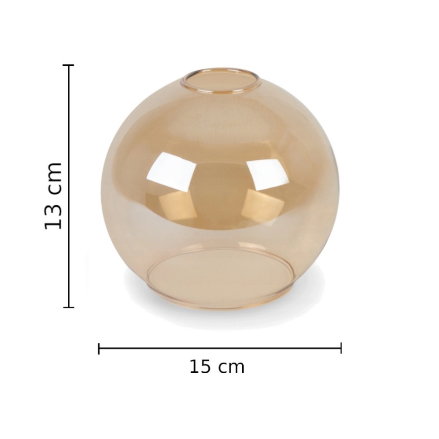 Lustră pe tijă FLEX 3xE27/60W/230V negru/negru fumuriu/bej fumuriu/transparent