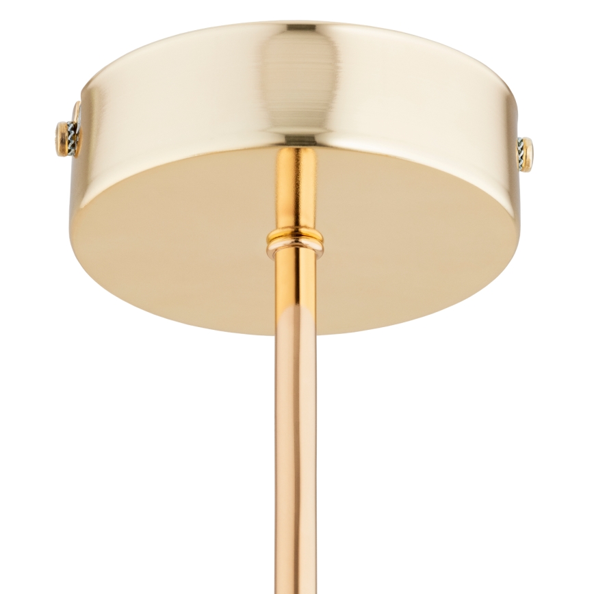 Lustră pe tijă FOTON 4xE14/40W/230V aurie/albă