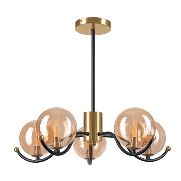 Lustră pe tijă GEORGIA 5xG9/5W/230V