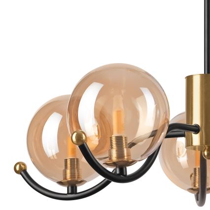 Lustră pe tijă GEORGIA 5xG9/5W/230V