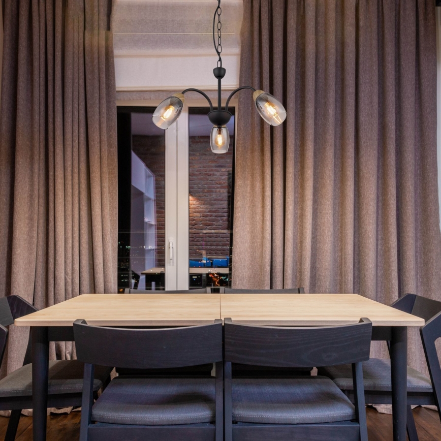 Lustră pe tijă 3xE14/25W/230V Globo