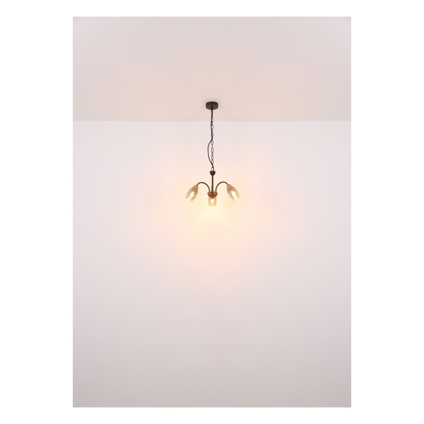 Lustră pe tijă 3xE14/25W/230V Globo