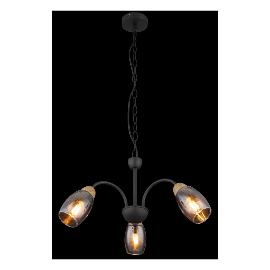 Lustră pe tijă 3xE14/25W/230V Globo