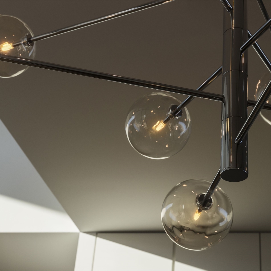 Lustră pe tijă Ideal Lux EQUINOXE 12×G4/2W/230V