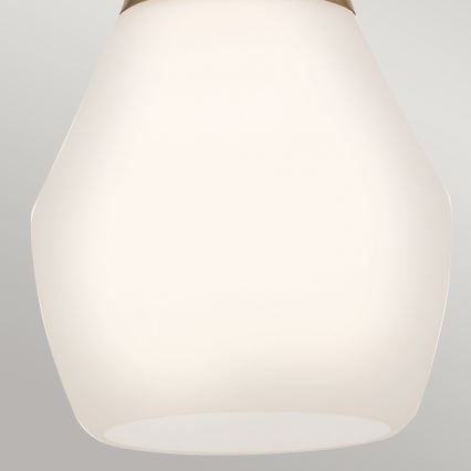 Lustră pe tijă Kichler DEELA 1xE27/60W/230V d. 17,8 cm alamă