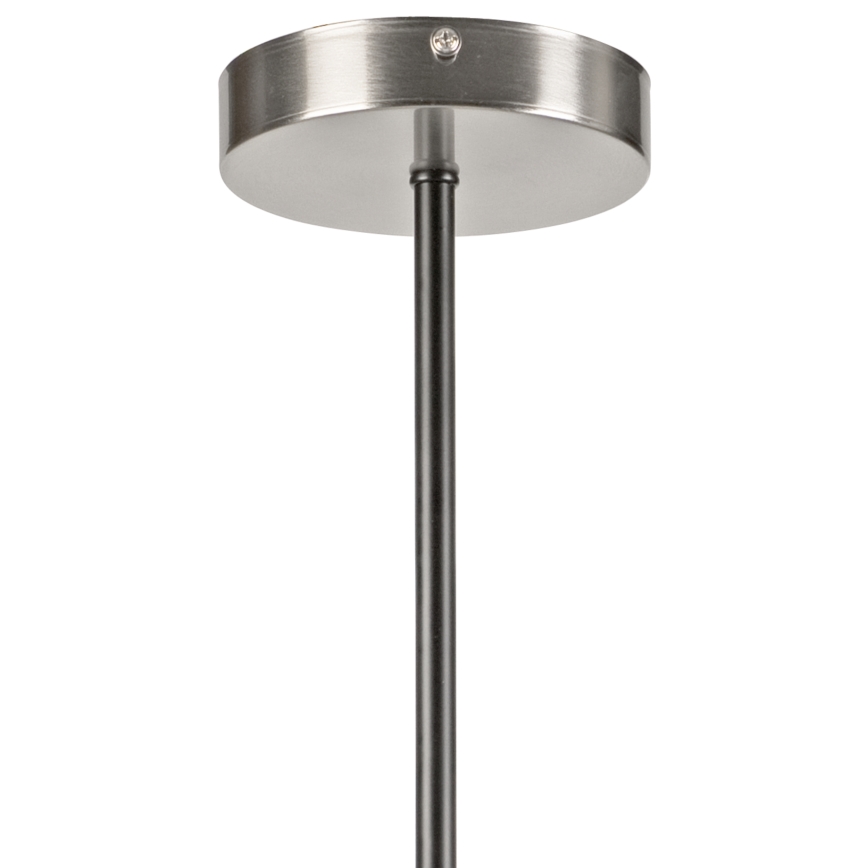 Lustră pe tijă LILOU 4xE14/5W/230V crom mat/fumuriu