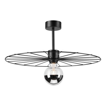 Lustră pe tijă MONTANA 1xE27/15W/230V d. 45 cm negru