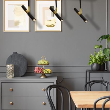 Lustră pe tijă MONZA 5xG9/7W/230V