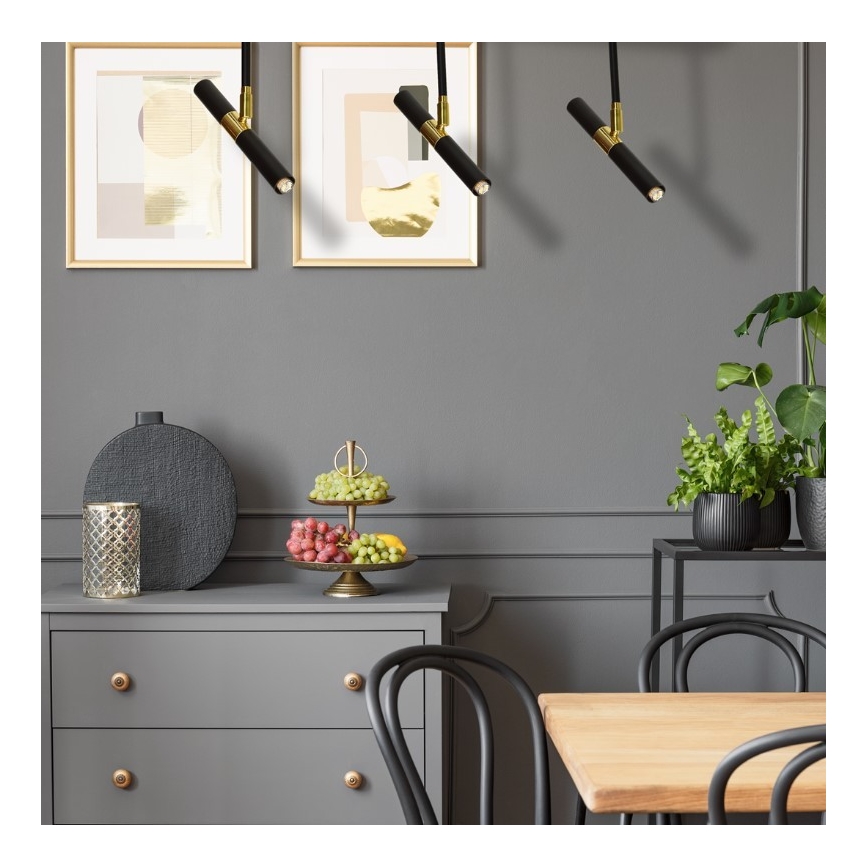 Lustră pe tijă MONZA 5xG9/7W/230V