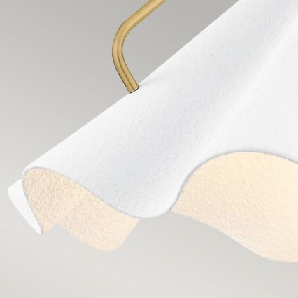 Lustră pe tijă Quoizel MEJIA 1xE27/60W/230V d. 35,6 cm alamă