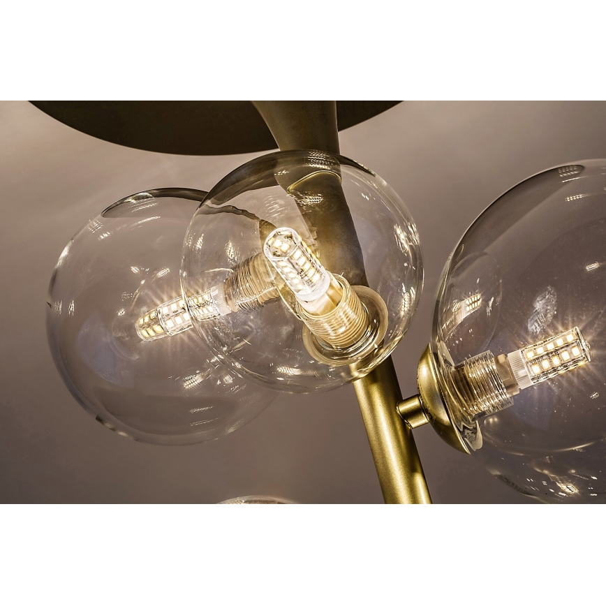 Lustră pe tijă Rabalux 6xG9/28W/230V