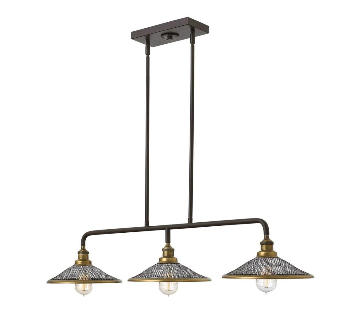 Lustră pe tijă RIGBY 3xE27/60W/230V Elstead HK-RIGBY-ISLE-KZ