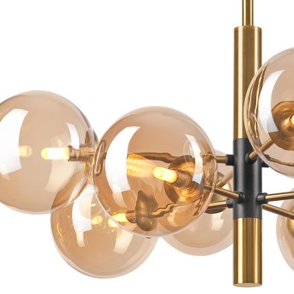 Lustră pe tijă ROLLO 8xG9/5W/230V