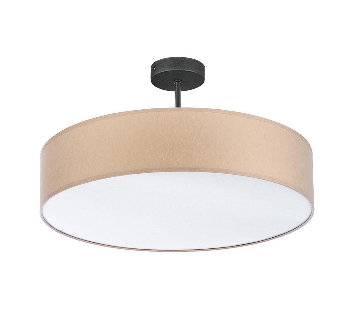 Lustră pe tijă RONDO 4xE27/15W/230V d. 60 cm bej