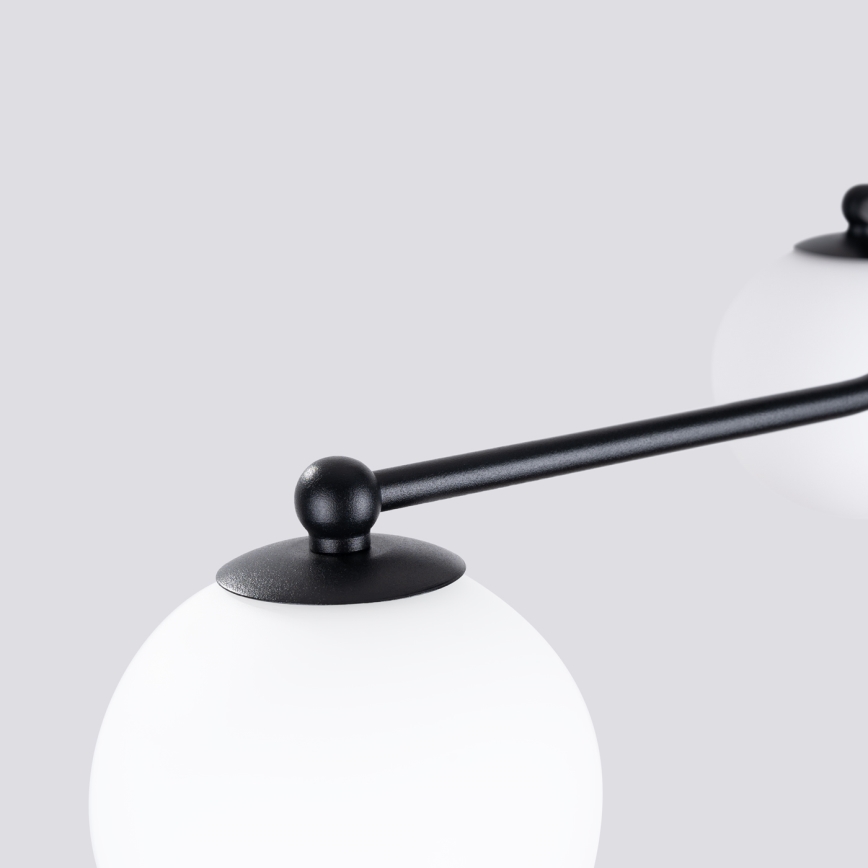 Lustră pe tijă ASTRAL 3xG9/8W/230V negru