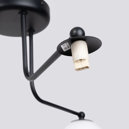 Lustră pe tijă ASTRAL 3xG9/8W/230V negru