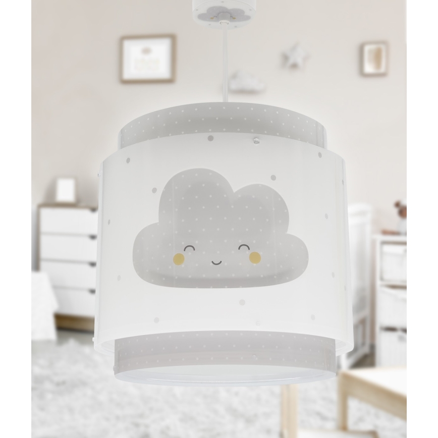 Lustră pentru copii BABY DREAMS 1xE27/15W/230V gri Dalber 76012E