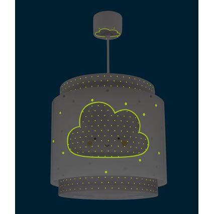 Lustră pentru copii BABY DREAMS 1xE27/15W/230V gri Dalber 76012E