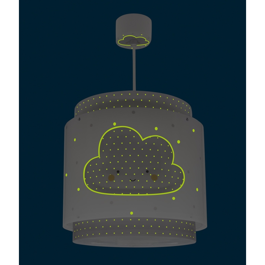 Lustră pentru copii BABY DREAMS 1xE27/15W/230V gri Dalber 76012E