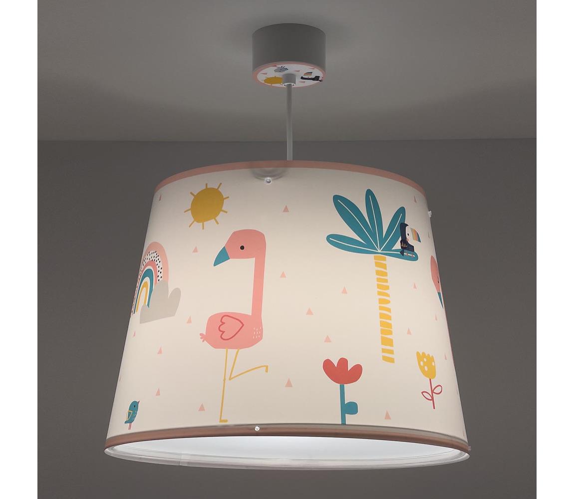 Lustră pentru copii FLAMINGO 1xE27/60W/230V Dalber 82462